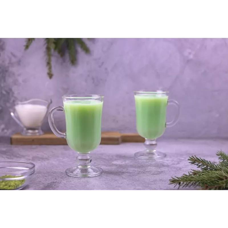Lait d'Amandes bio au thé Matcha made in France - direct producteur