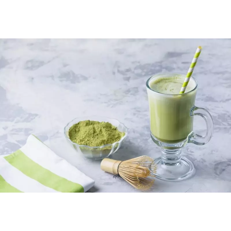 Organic Almond milk with Matcha tea made in France - direct producer