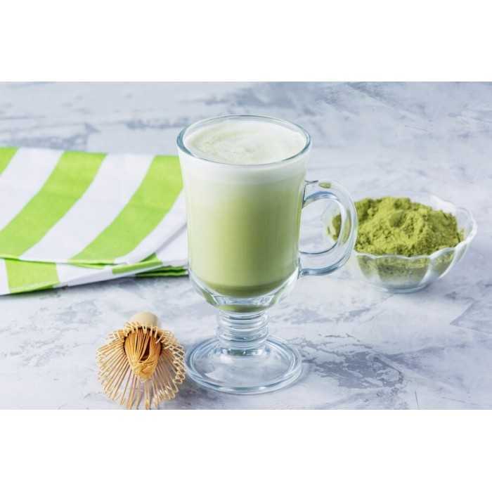 Lait d'Amandes bio au thé Matcha made in France - direct producteur