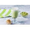 Organic Almond milk with Matcha tea made in France - direct producer