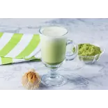 Organic Almond milk with Matcha tea made in France - direct producer Organic Almond milk with Matcha tea made in France - direct producer