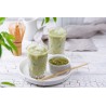 Organic Almond milk with Matcha tea made in France - direct producer