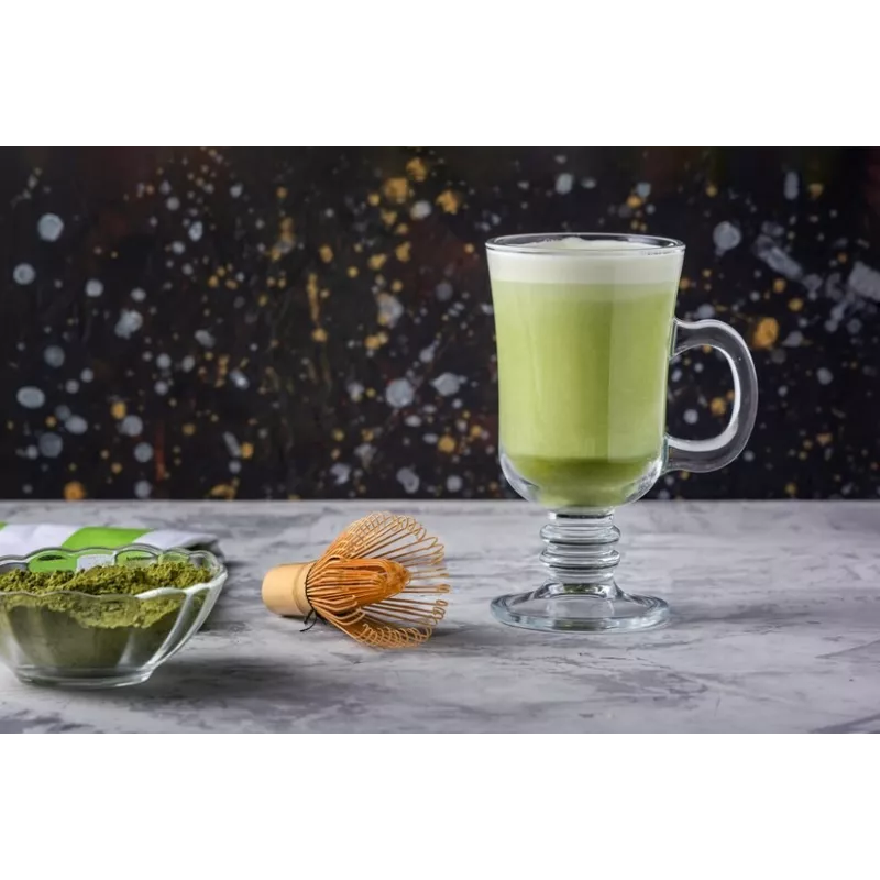 Lait d'Amandes bio au thé Matcha made in France - direct producteur