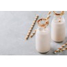 Organic almond milk with vanilla made in France - direct producer
