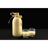 Organic almond milk with vanilla made in France - direct producer