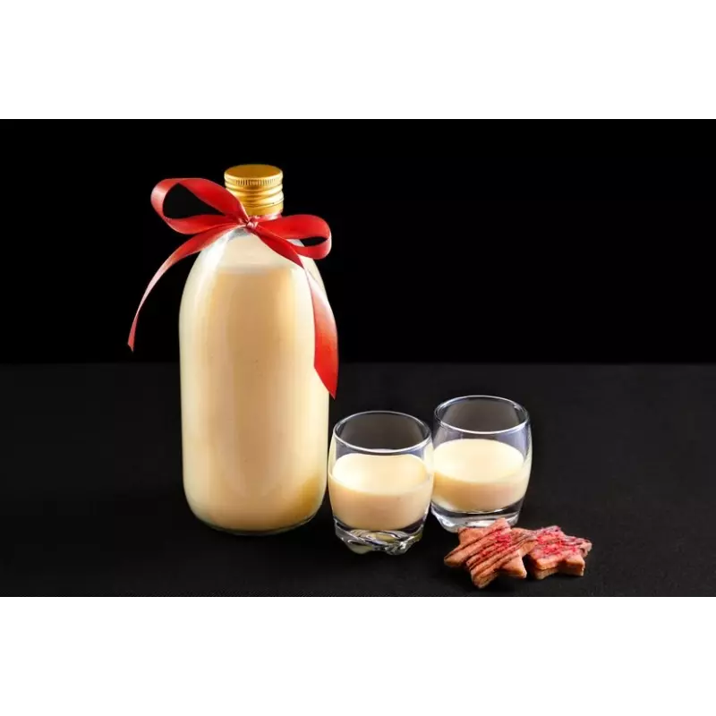 Organic almond milk with vanilla made in France - direct producer