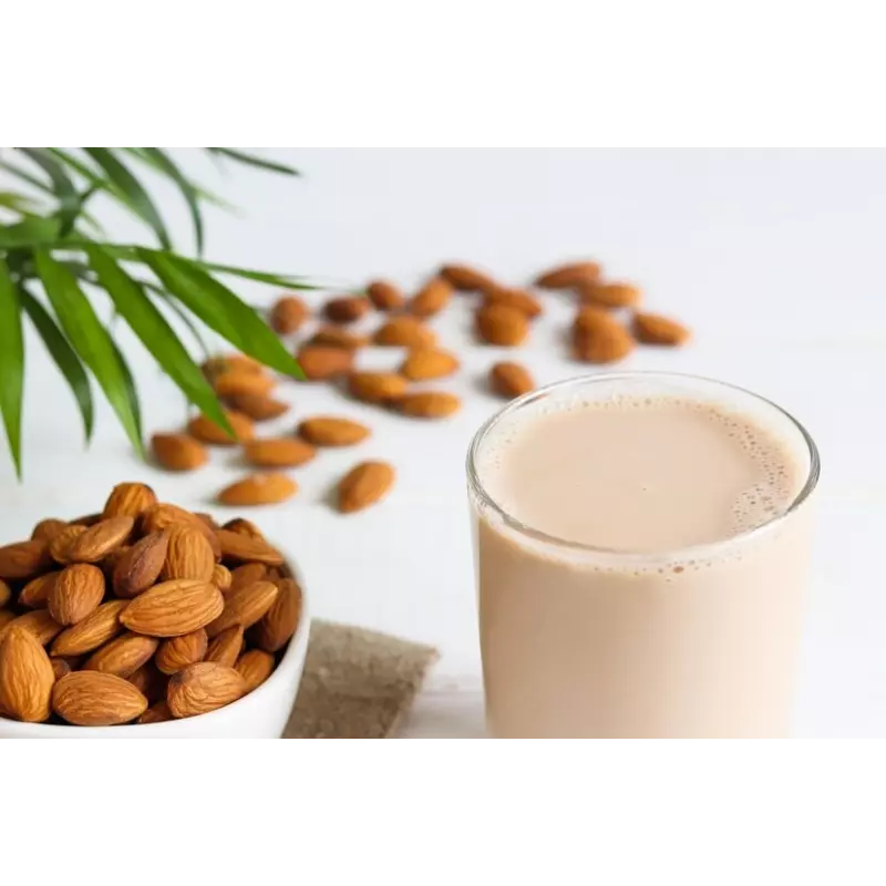 Organic almond milk with vanilla made in France - direct producer
