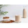 Organic almond milk with vanilla made in France - direct producer