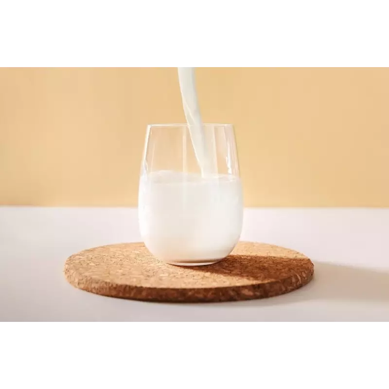 Organic almond milk with vanilla made in France - direct producer