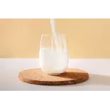 Organic almond milk with vanilla made in France - direct producer