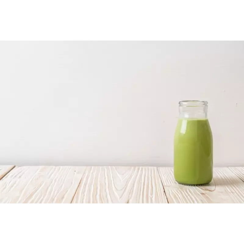 Organic Almond milk with Matcha tea made in France - direct producer