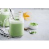 Organic Almond milk with Matcha tea made in France - direct producer