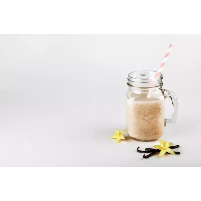 Organic almond milk with vanilla made in France - direct producer