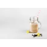 Organic almond milk with vanilla made in France - direct producer