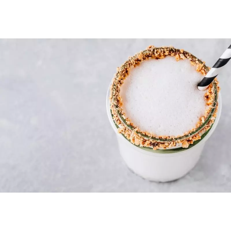 Organic almond milk with vanilla made in France - direct producer