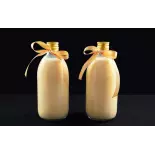 Organic almond milk with vanilla made in France - direct producer