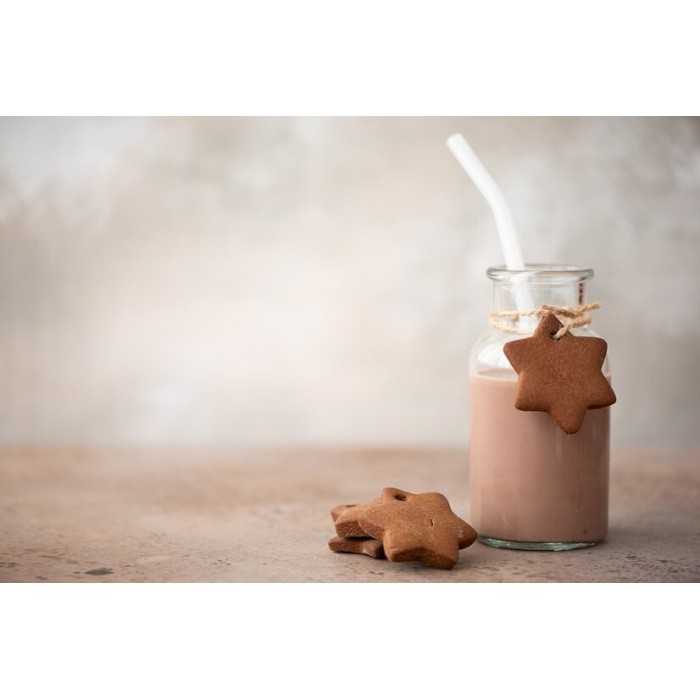 Organic Almond milk with chocolate made in France - direct producer