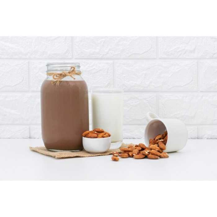Organic Almond milk with chocolate made in France - direct producer