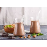 Organic Almond milk with chocolate made in France - direct producer Organic Almond milk with chocolate made in France - direct producer