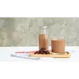 Organic Almond milk with chocolate made in France - direct producer Organic Almond milk with chocolate made in France - direct producer