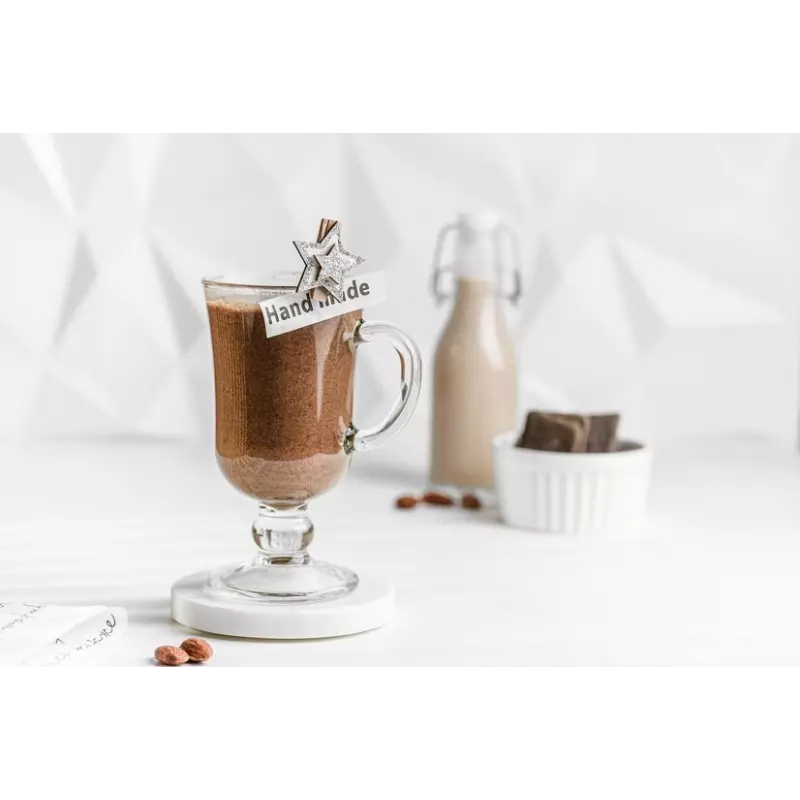 Organic Almond milk with chocolate made in France - direct producer