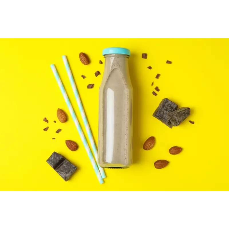 Organic Almond milk with chocolate made in France - direct producer