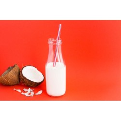 Organic coconut milk made...