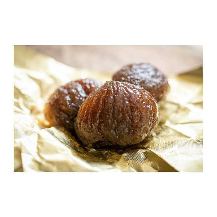 8 organic chestnuts candied with cognac EPV from Provence