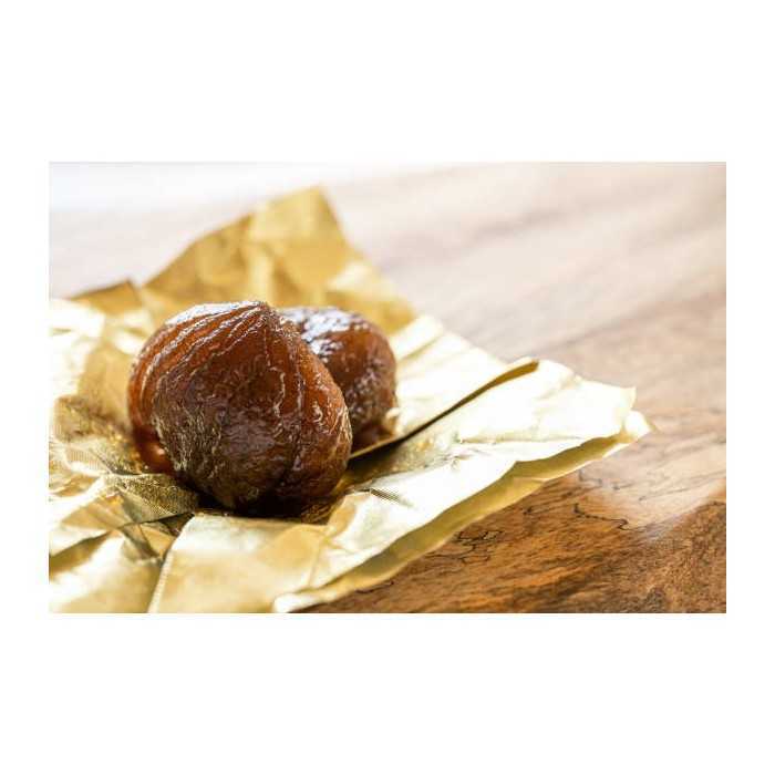 8 organic chestnuts candied with cognac EPV from Provence
