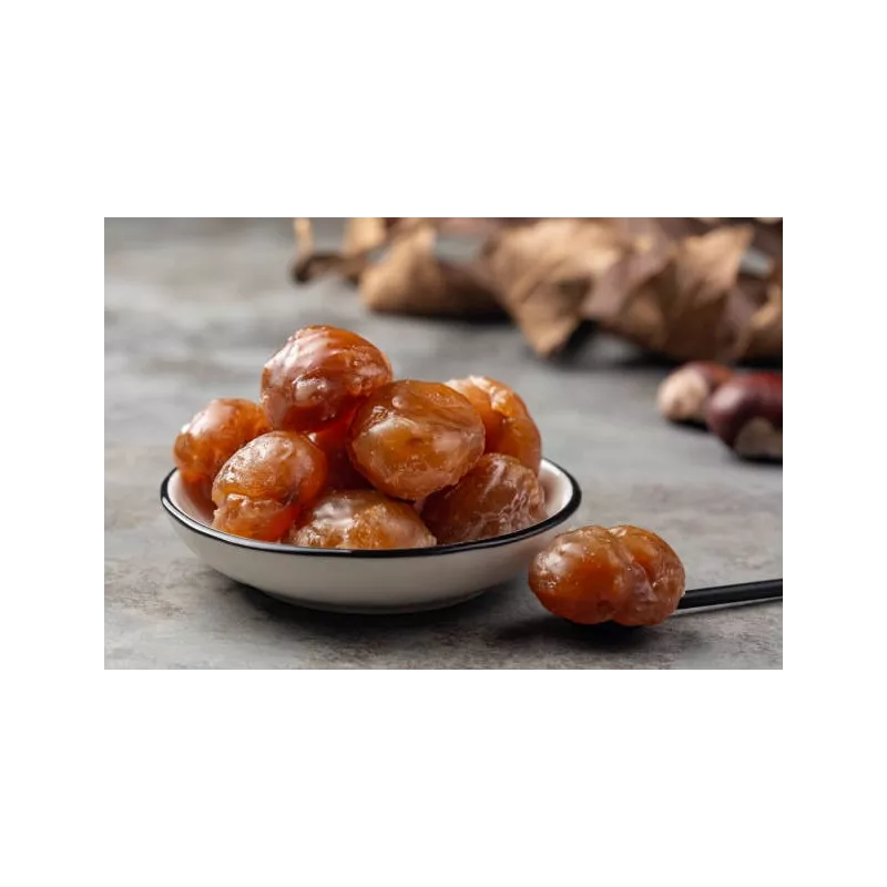8 Marrons glacés entiers Bio AOP AOC d'Ardèche