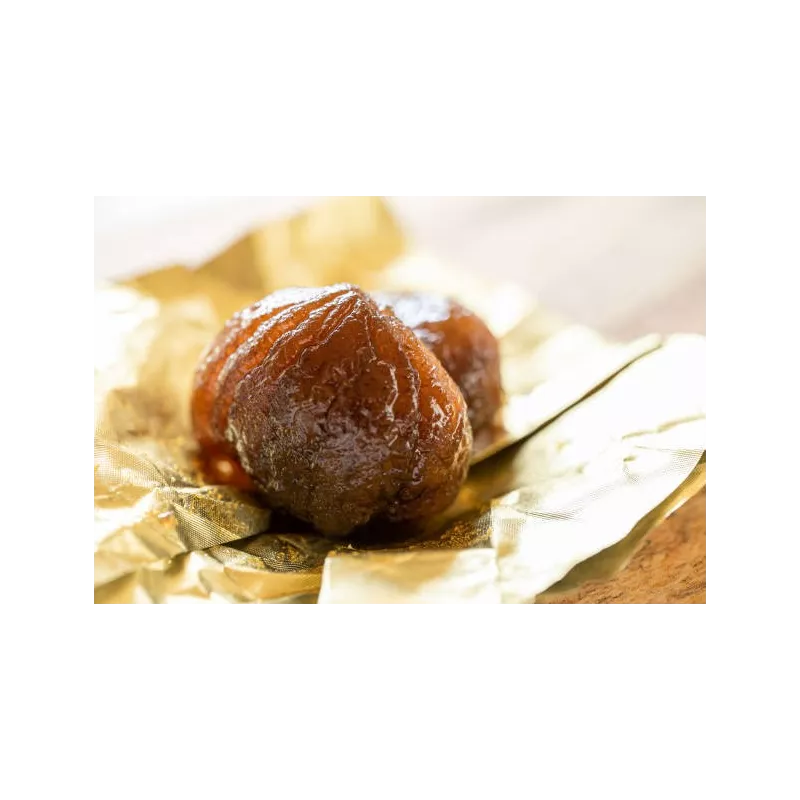 8 Marrons glacés entiers Bio AOP AOC d'Ardèche