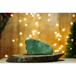 Gua sha en jade pur pour le visage - Fait main