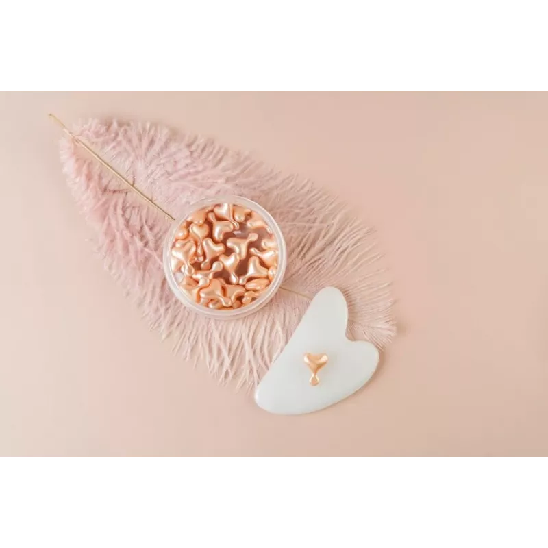 Gua sha de quartz blanc pur pour le visage - Fait main