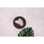 Gua sha de quartz rose pur pour le visage - Fait main
