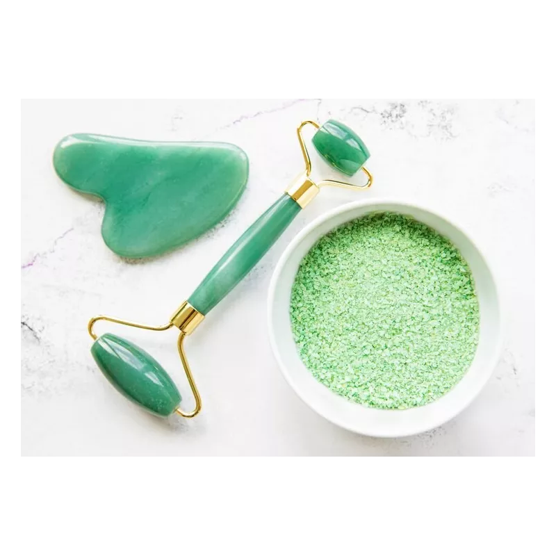 Cristaux de Sel vert jade au bambou bio d'Hawaï premium