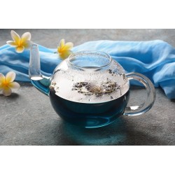 Tasse et infuseur à thé en verre borosilicate - QDO