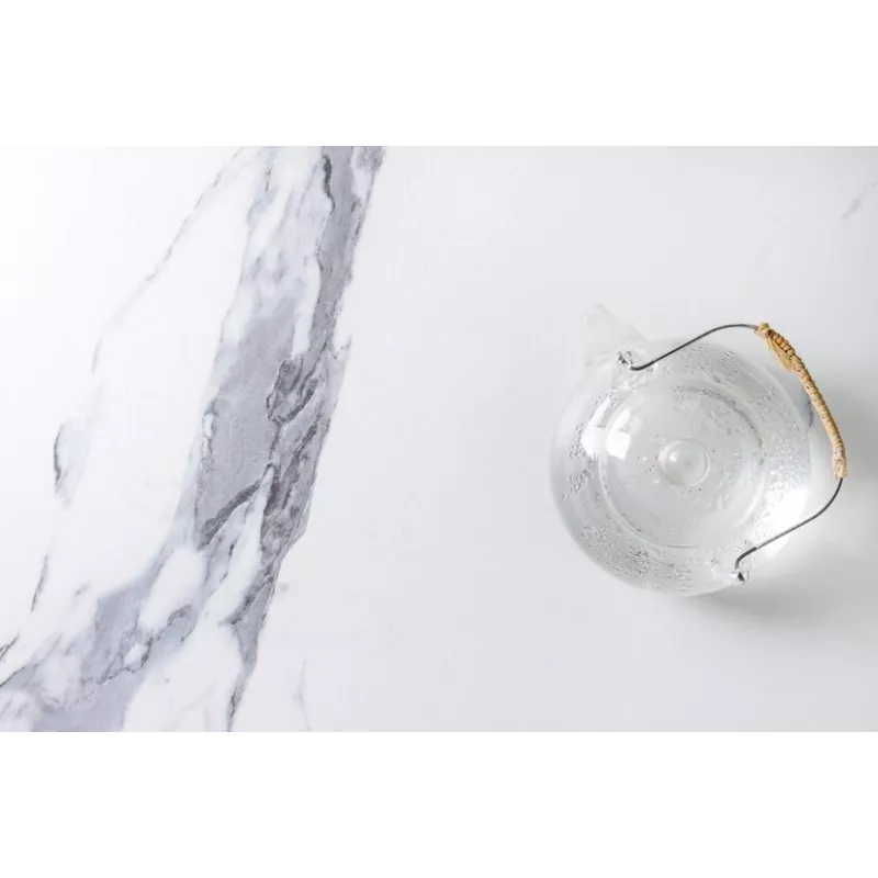 Borosilicate glass teapot with infuser and bamboo handle