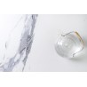 Borosilicate glass teapot with infuser and bamboo handle