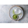 Borosilicate glass teapot with infuser and bamboo handle