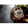 Borosilicate glass teapot with infuser and bamboo handle