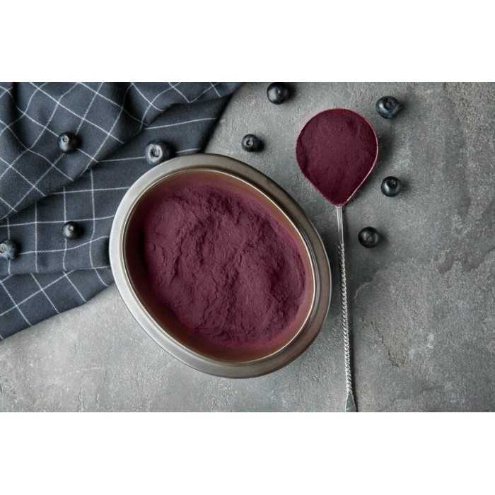 Pure organic açaï berry powder from Brazil