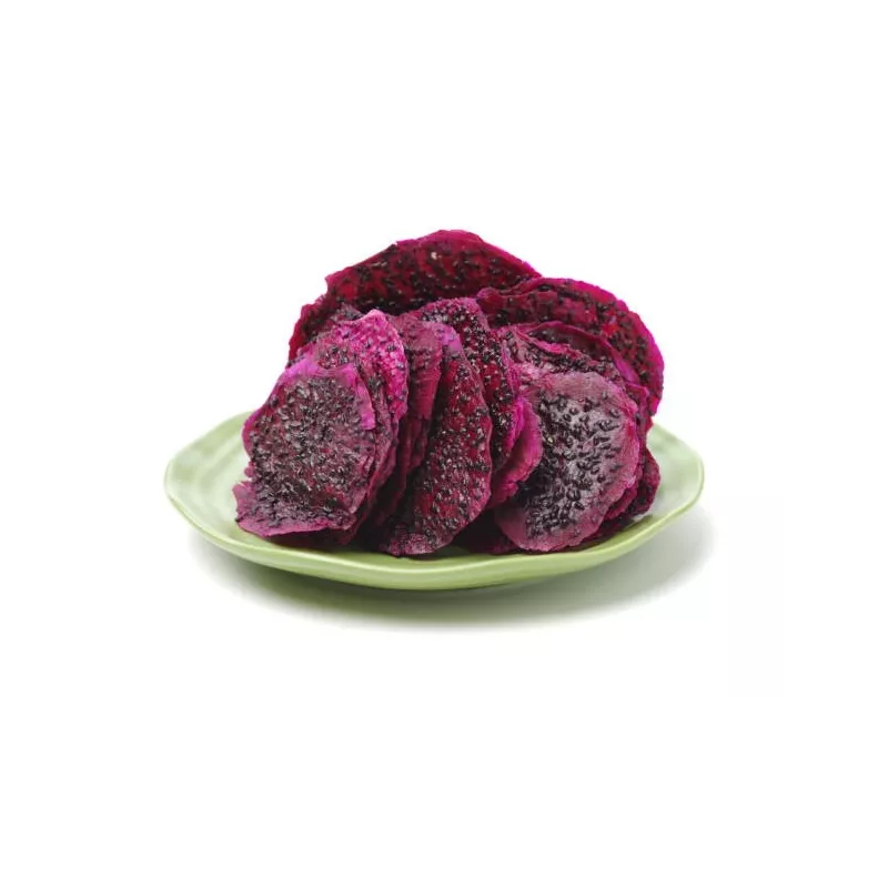 Fruit du dragon Rouge bio séché ou pitaya rouge bio séché du Vietna...