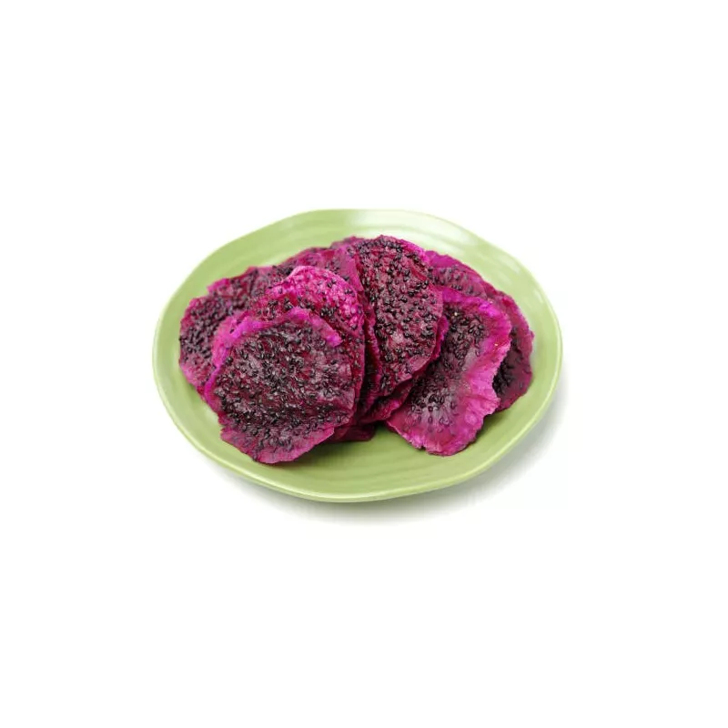 Fruit du dragon Rouge bio séché ou pitaya rouge bio séché du Vietna...