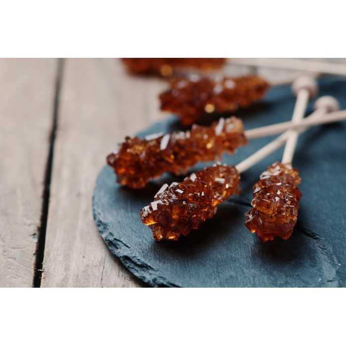 Brown candy sugar sticks from Persia X 5