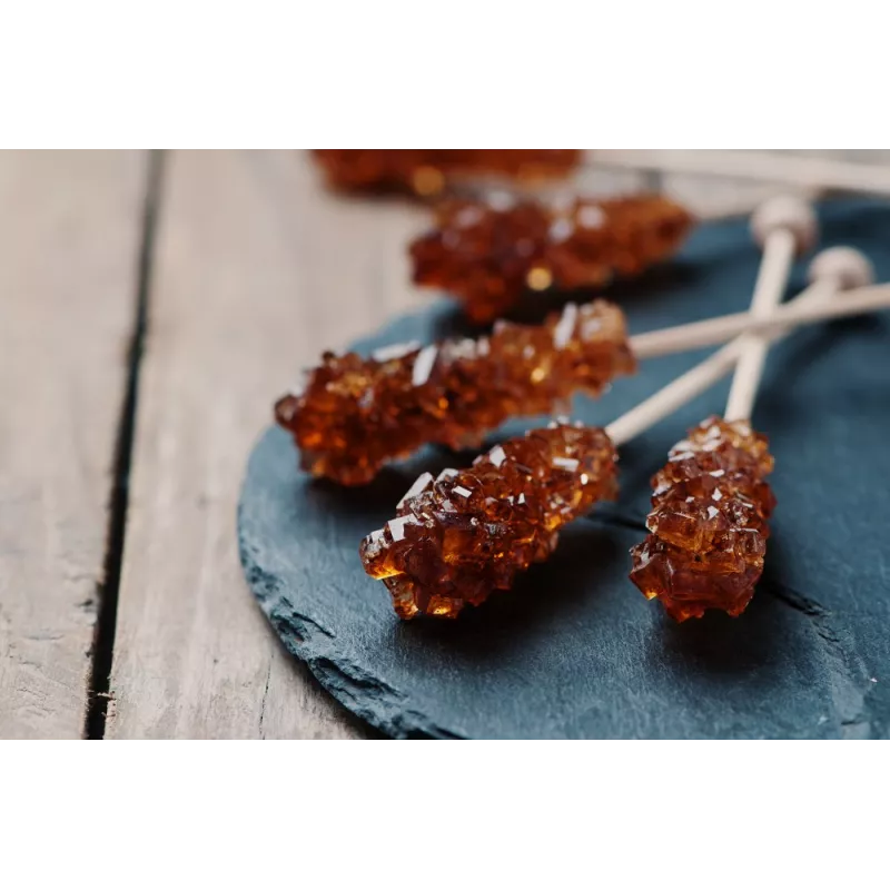 Brown candy sugar sticks from Persia X 5