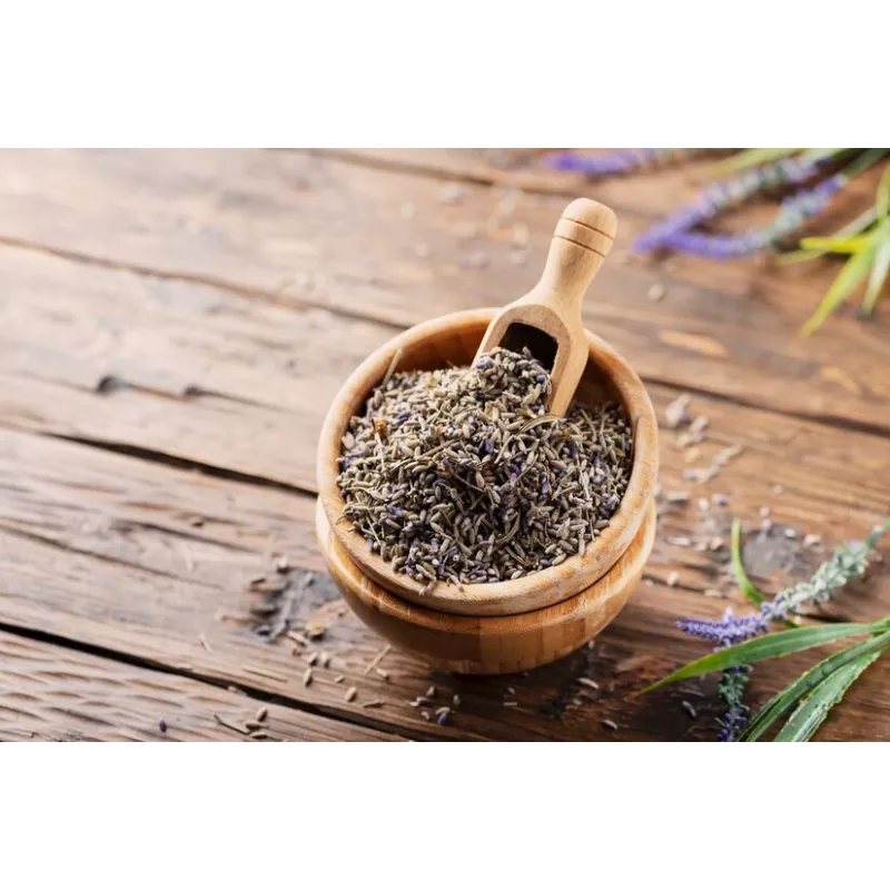 Fleurs de lavande fine bio séchée de Provence - Direct producteur
