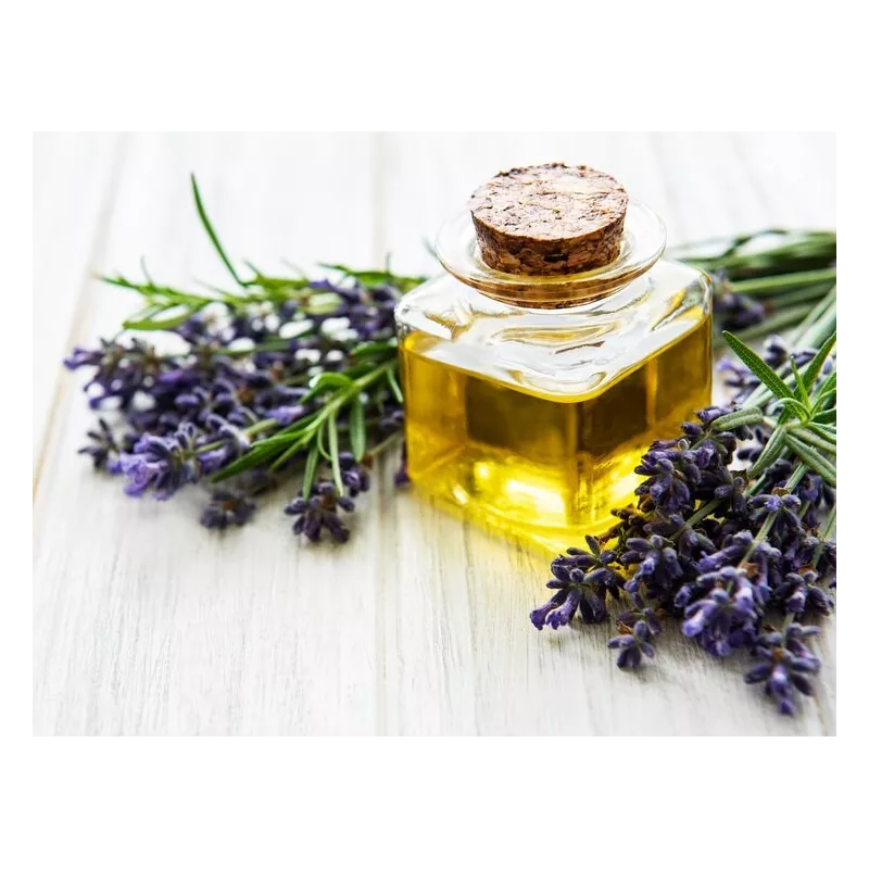 Huile essentielle de fleurs de lavande fine bio AOP de Provence - D...