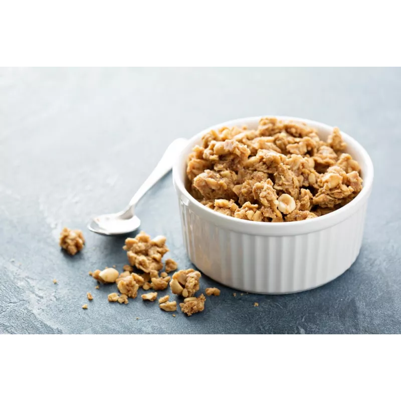 Muesli crispy bio avoine, riz & blé complet De France - Direct prod...