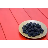 Organic & fair trade dried black mulberries from Uzbekistan