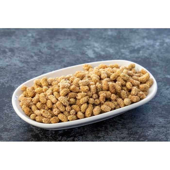 Organic & Fair Dried White Mulberries from Uzbekistan